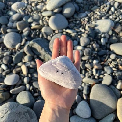 【ハンドメイド】小栗里奈 石のぬいぐるみ 石ぬい　小石ぬいの袋詰め　セット 小栗里奈 Rina Oguri (@rina_oguri) • Instagram photos and videos