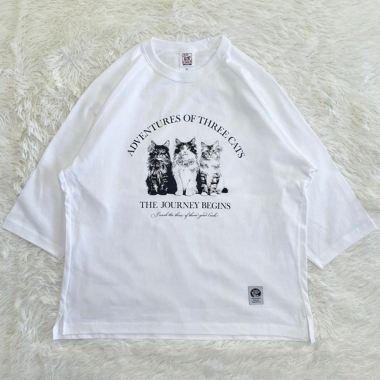 THREE CATS（七分袖）