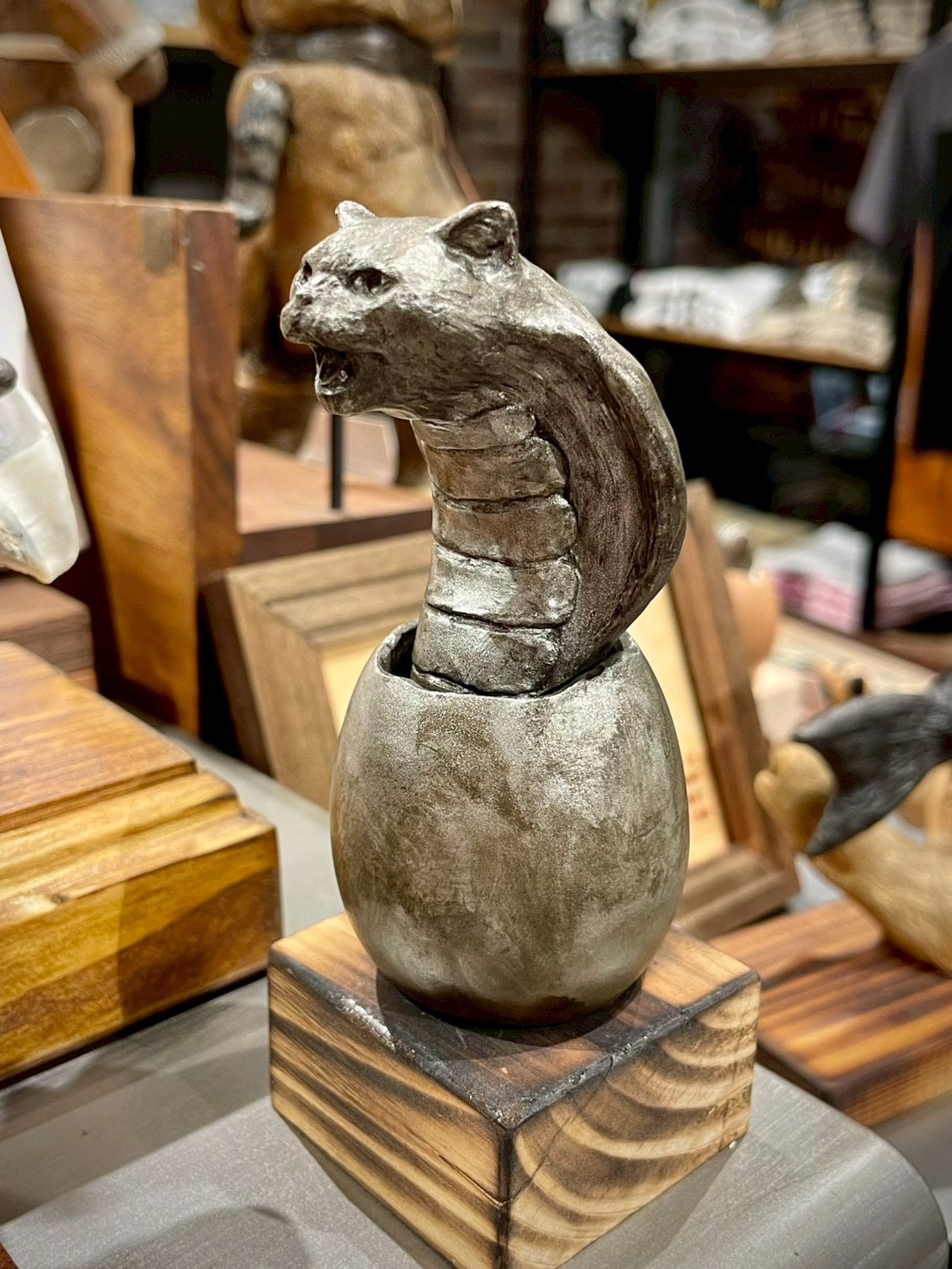 猫蛇(アンティークシルバー)Kitten Snake