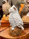 お眠りネコミミズク(白猫)Owl Cat