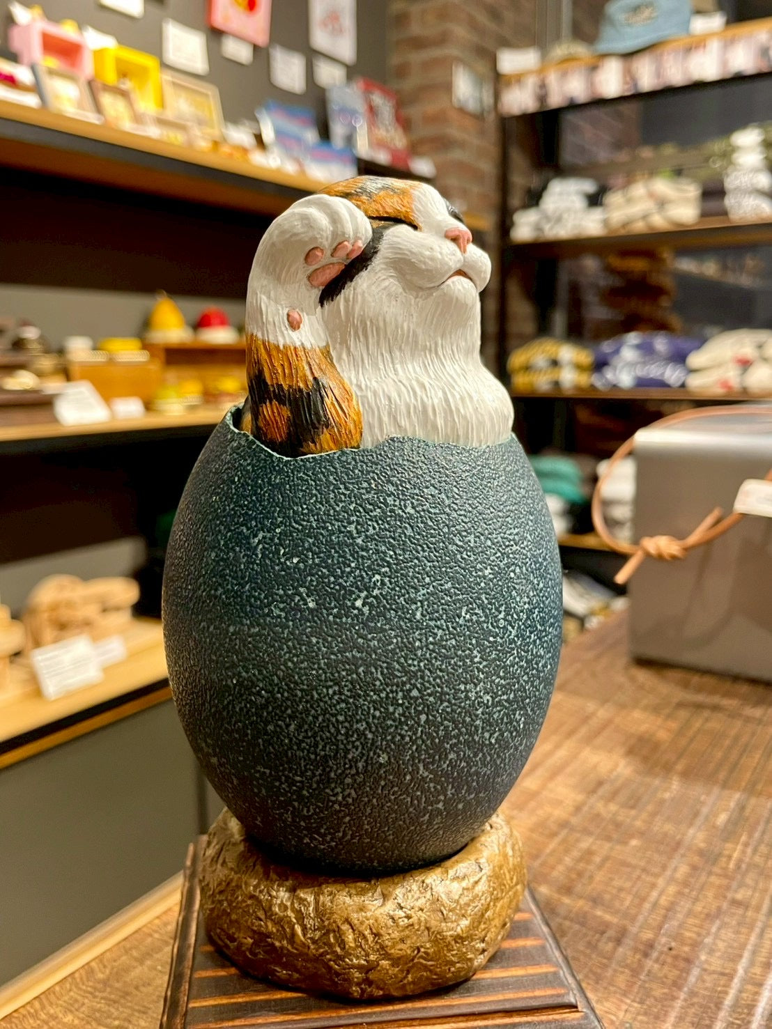 招きミケの誕生 Hatching cat – matamata