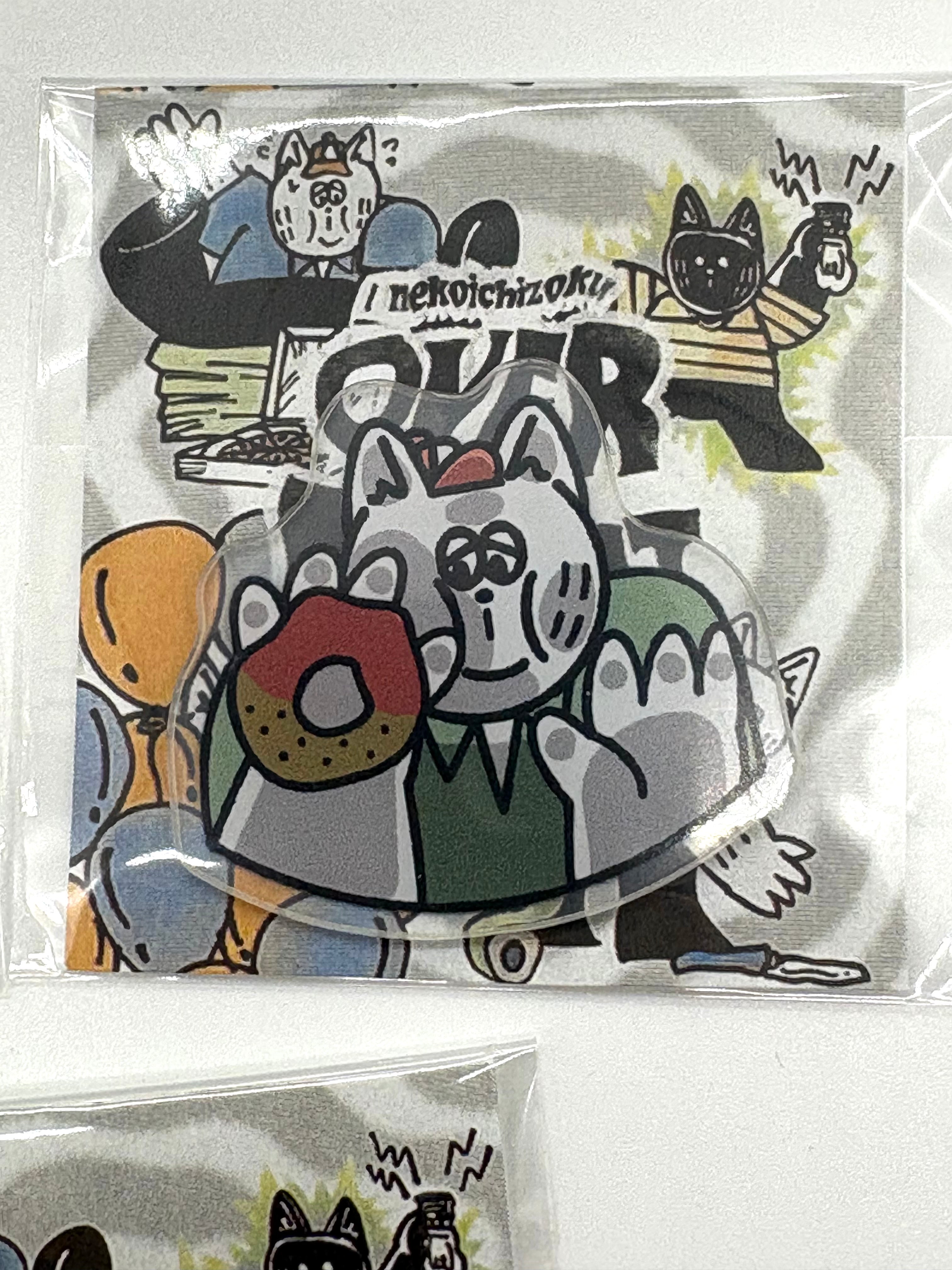 OVER NIGHT JACK アクリルシール