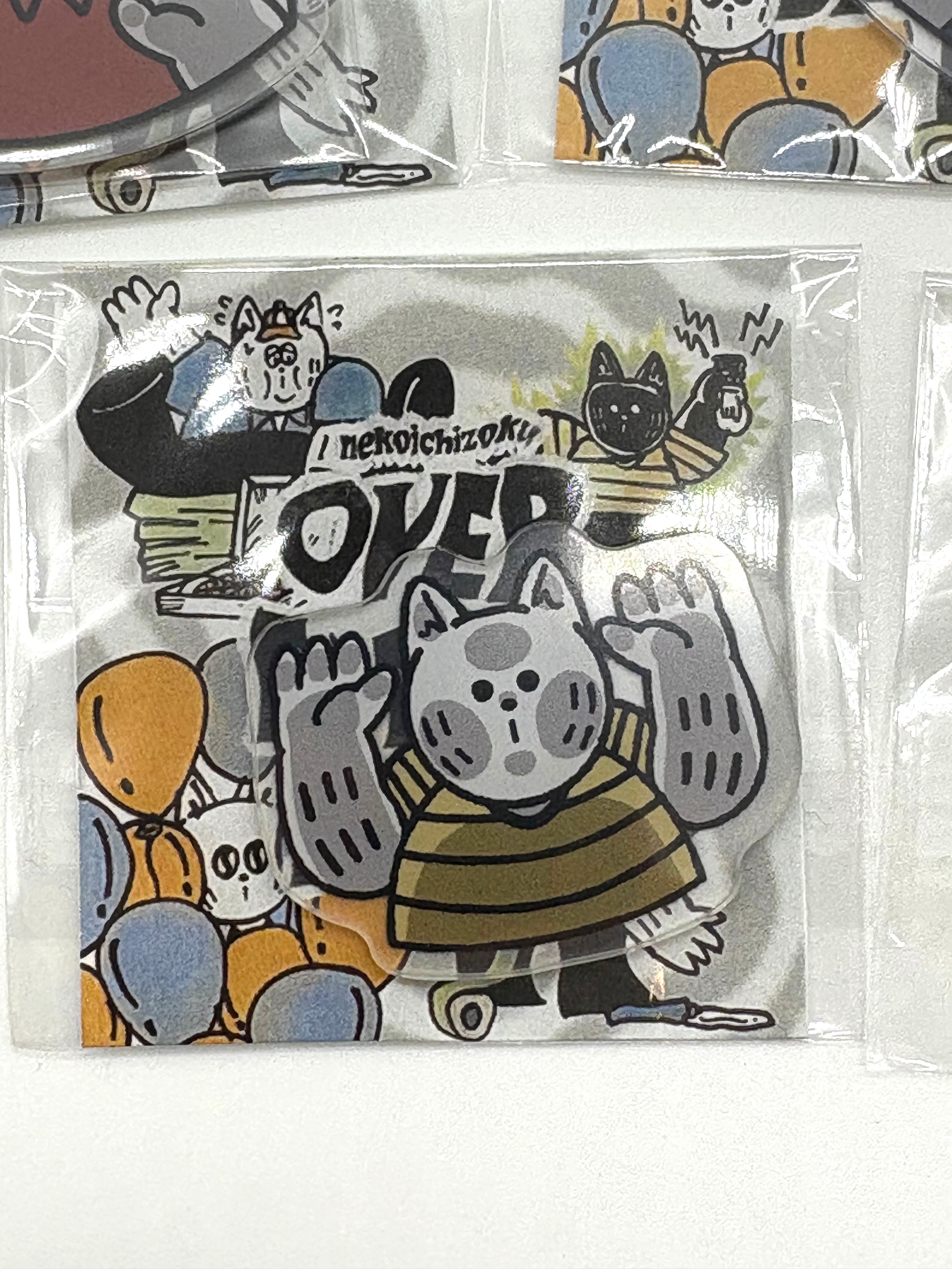 OVER NIGHT JACK アクリルシール